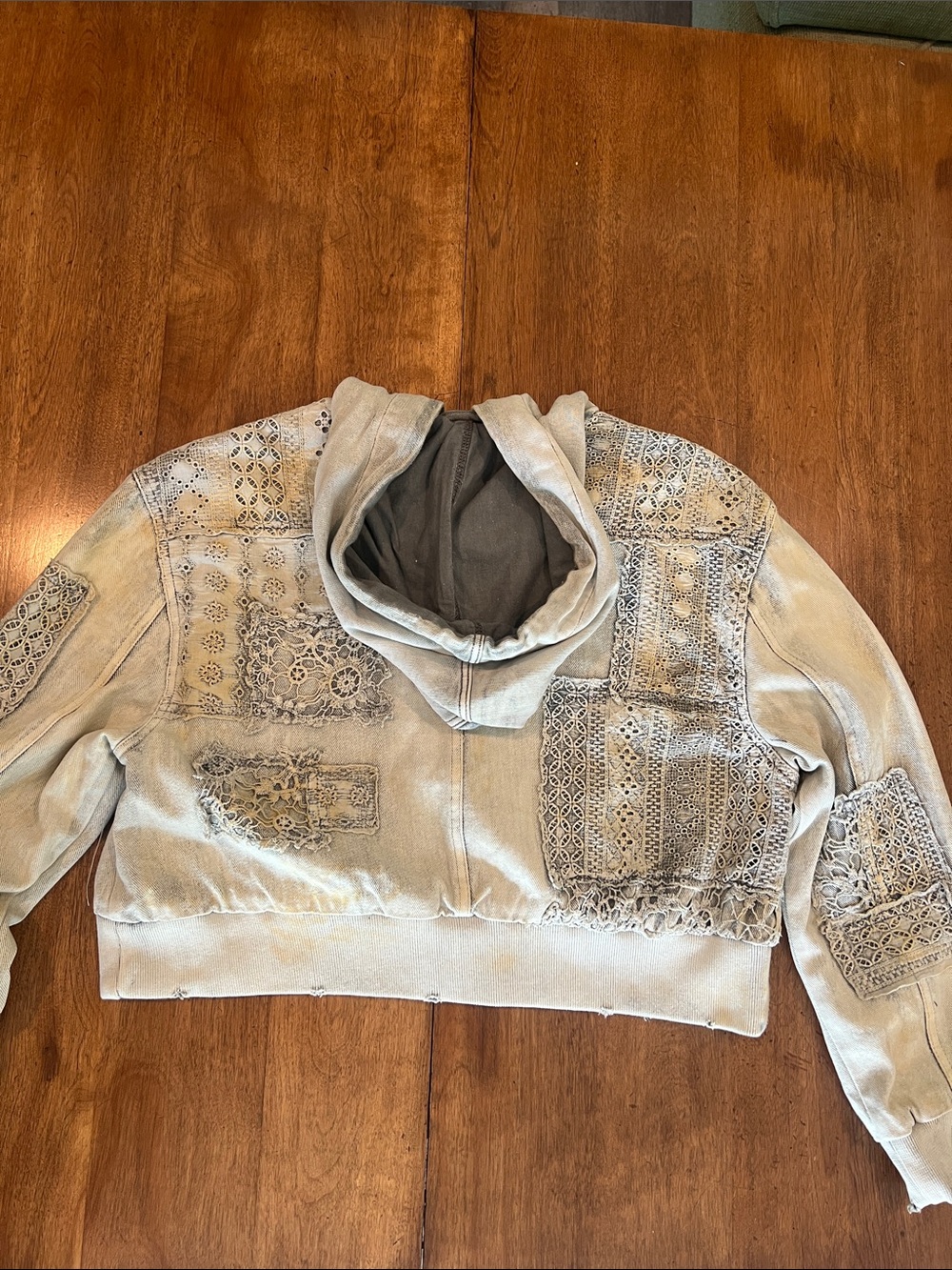 We The Free Mazzie Denim Bomber Jacket - Picture 16 of 16